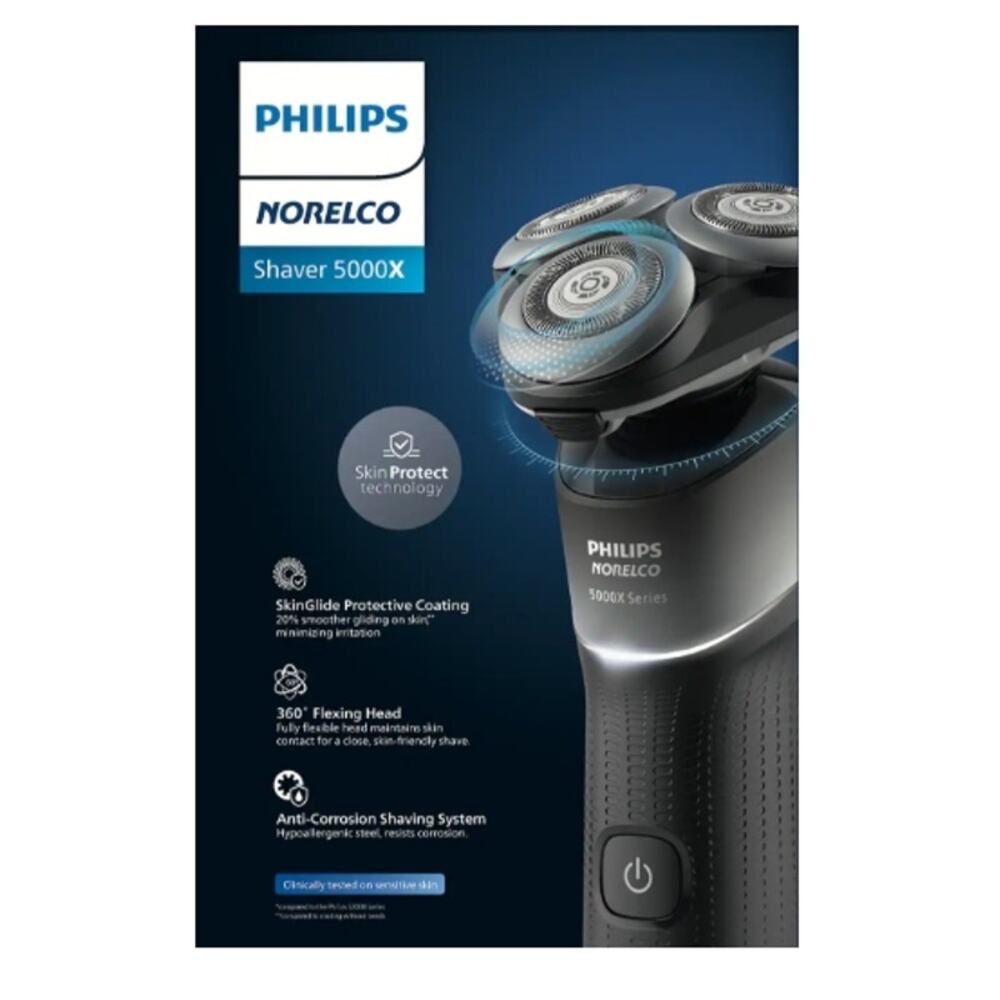 Philips Norelco Shaver 5000X, Wet & Dry Shaver Precision Trimmer, NWT